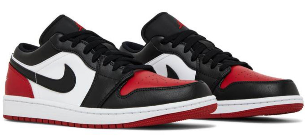 AIR JORDAN 1 LOW "BRED TOE" 2.0