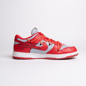 Nike Dunk Low Off-White University Red