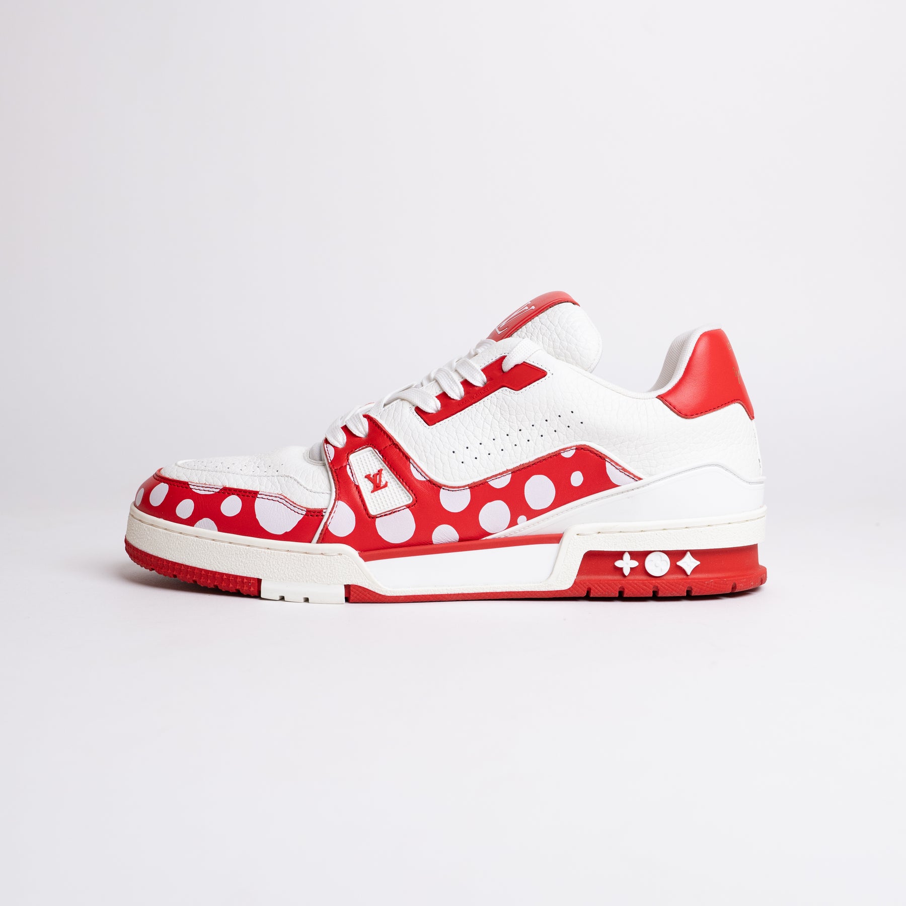 Louis Vuitton LV Trainer Yayoi Kusama Red White