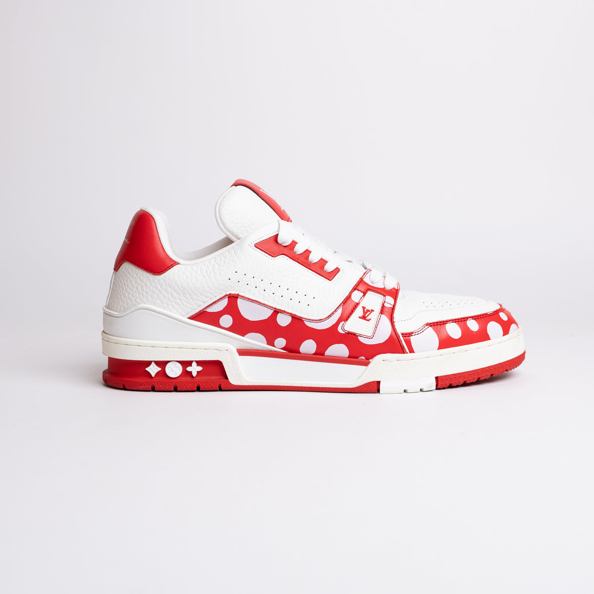 Louis Vuitton LV Trainer Yayoi Kusama Red White