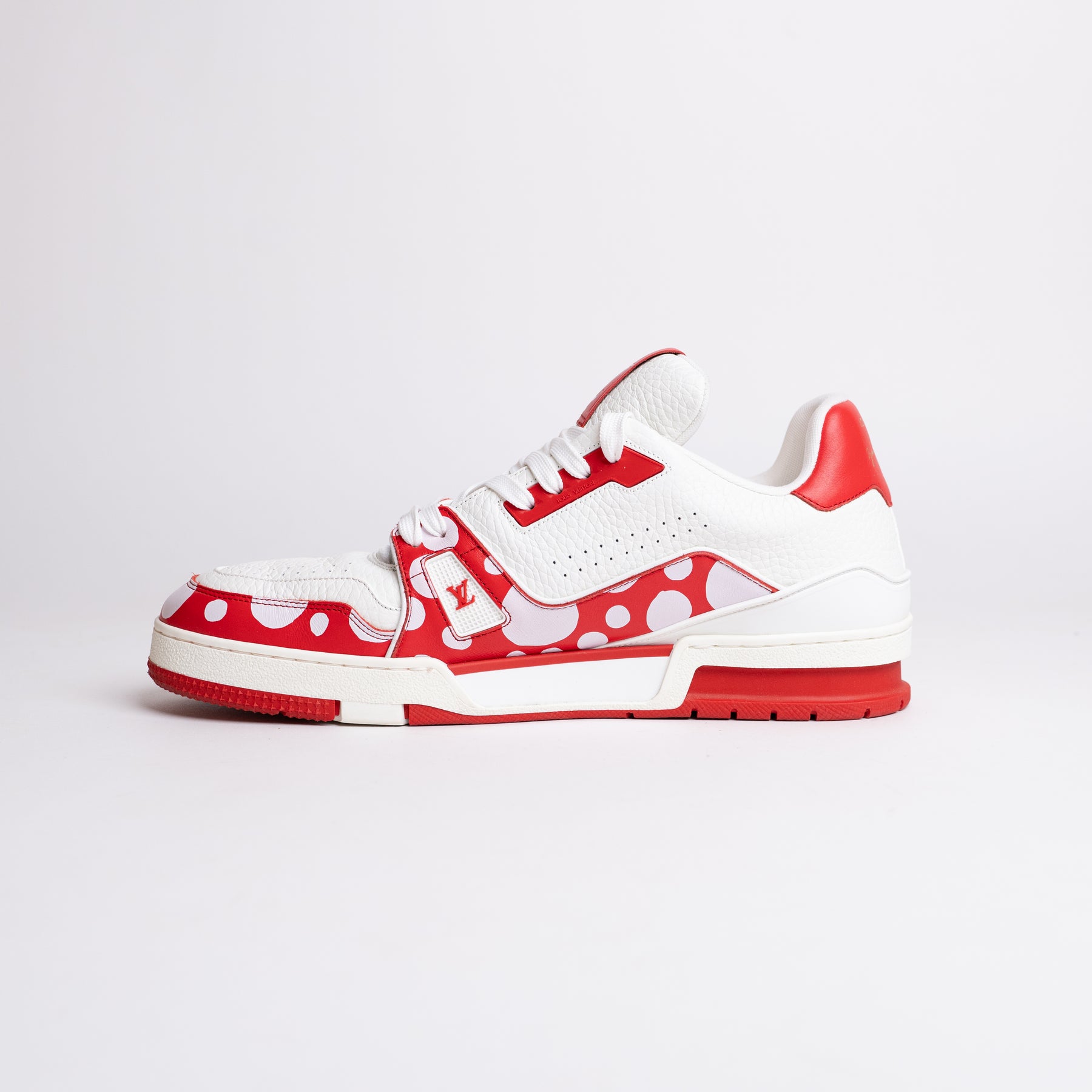 Louis Vuitton LV Trainer Yayoi Kusama Red White