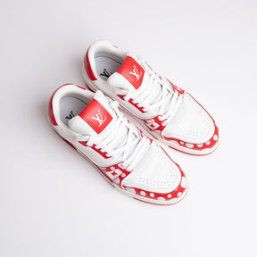 Louis Vuitton LV Trainer Yayoi Kusama Red White