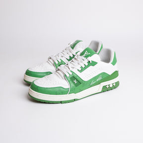 Louis Vuitton Trainer #54 Signature Green White