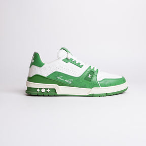 Louis Vuitton Trainer #54 Signature Green White