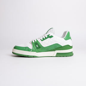 Louis Vuitton Trainer #54 Signature Green White