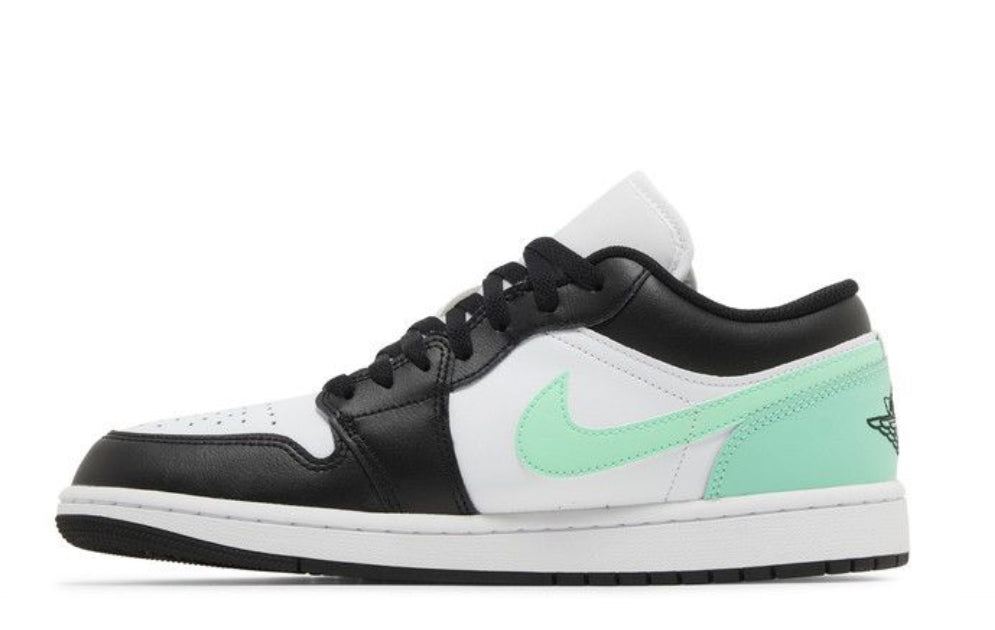 Air Jordan 1 Low Black Green Glow