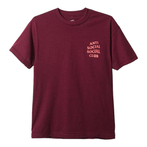 Anti Social Club - Lost Feelies Tee (Burgundy)