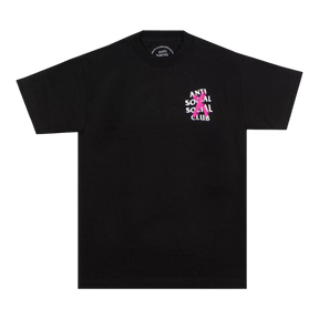 Anti Social Club CANCELLED T-SHIRT PINK BLACK