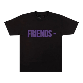 Vlone Friends T-Shirt 'Black/Purple'