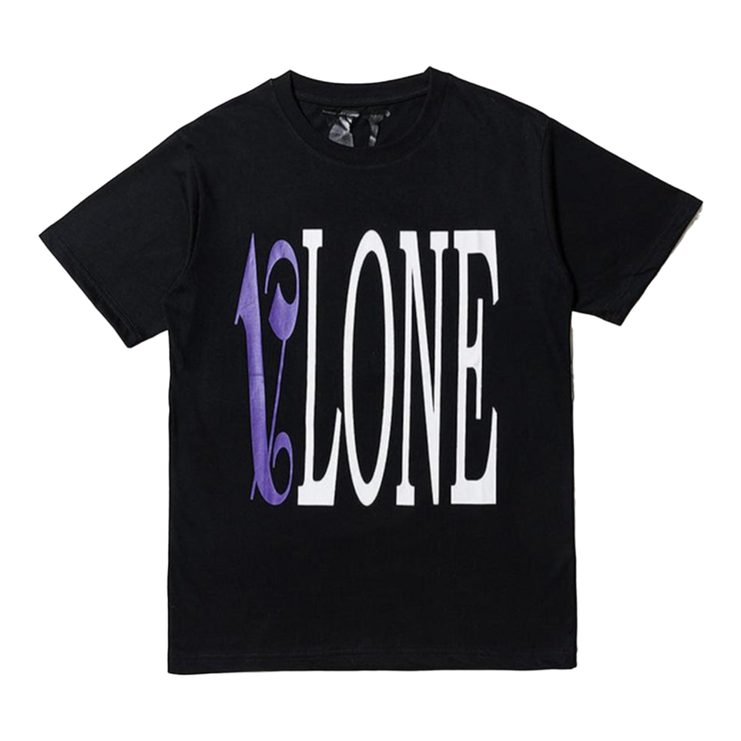 Vlone x Palm Angels Logo T-Shirt 'Black/Purple'