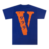 Vlone x Juice WRLD 999 Short-Sleeve Tee 'Blue'