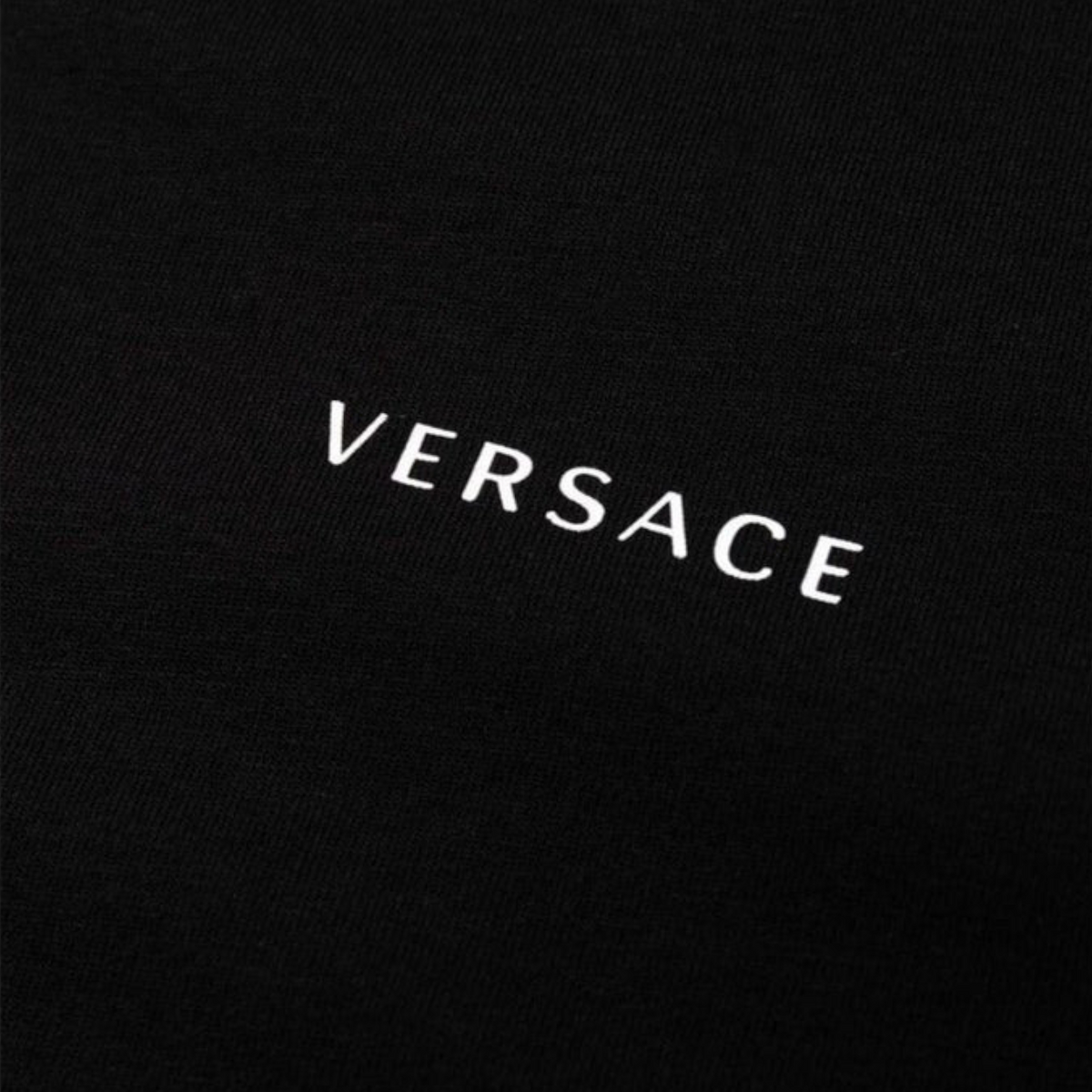 Versace Logo Print Under Tee