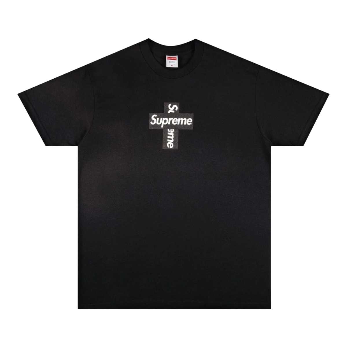 Cross Box Logo Tee 'Black'