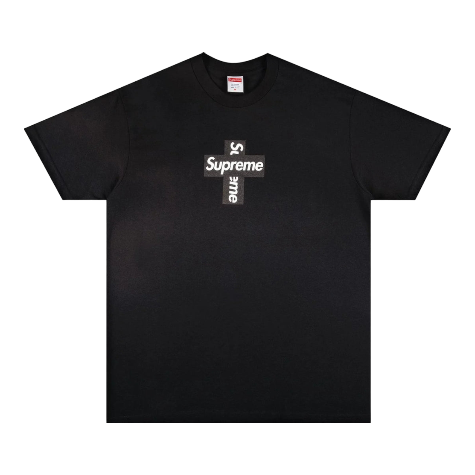 Cross Box Logo Tee 'Black'