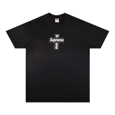 Cross Box Logo Tee 'Black'