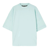 Palm Angels SS22 Mock Neck Tee - Fluo Green