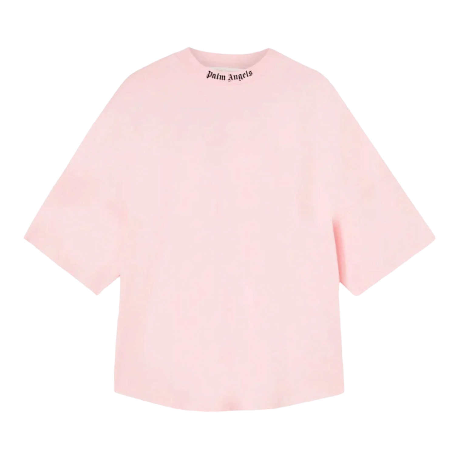 Palm Angels SS22 Mock Neck Tee - Blossom Pink