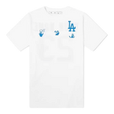 Off White x MLB LA Dodgers Slim Tee