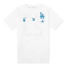 Off White x MLB LA Dodgers Slim Tee