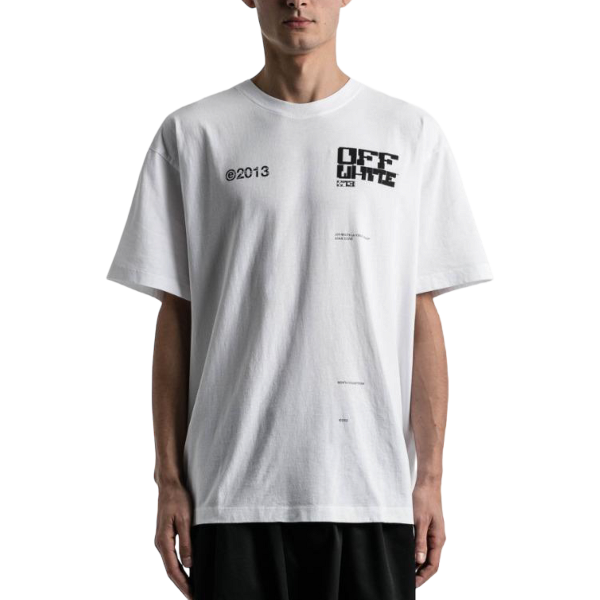 Off White SS21 Tech Marker Tee - White