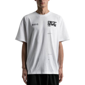 Off White SS21 Tech Marker Tee - White