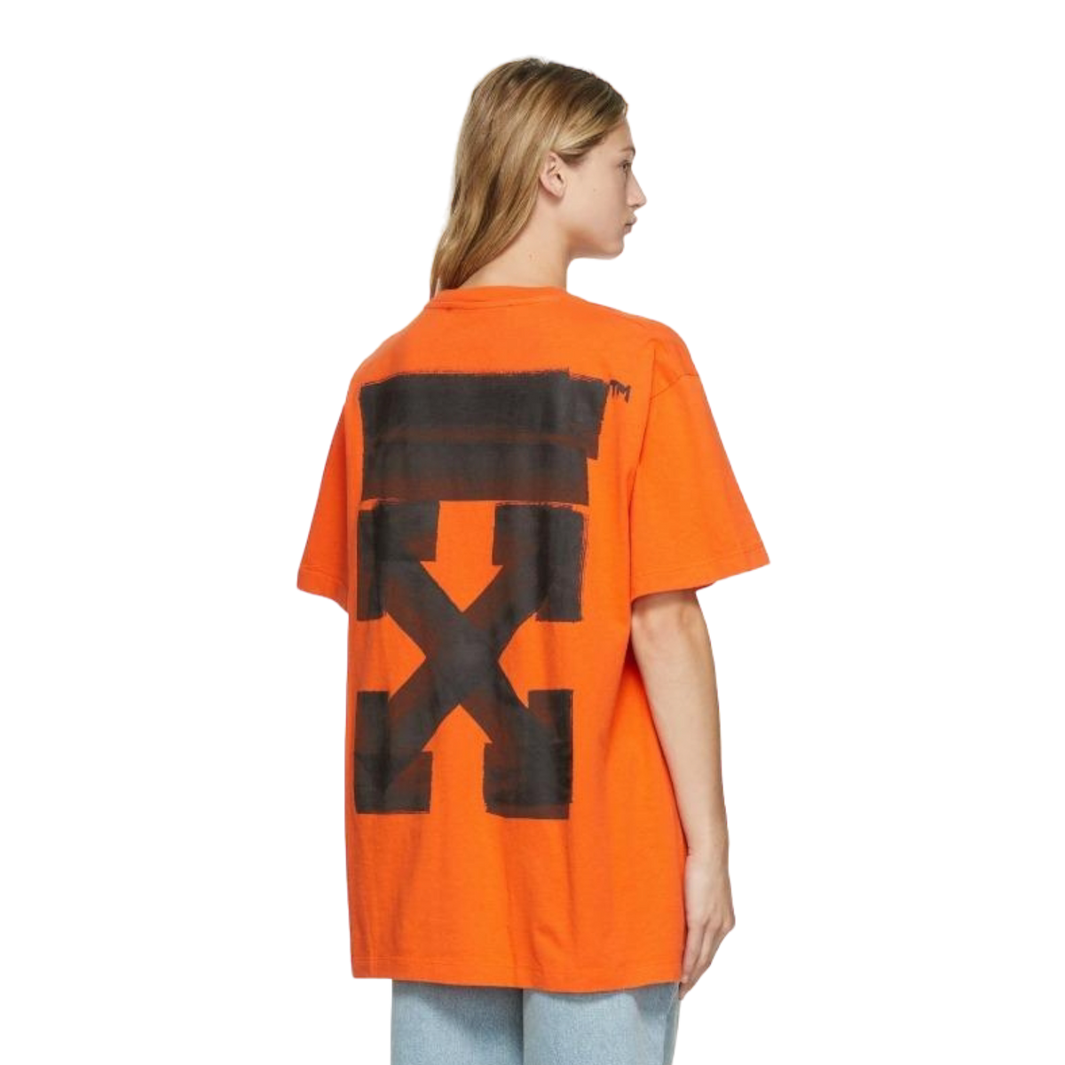 Off White FW21 Jumbo Marker Arrow Tee - Orange