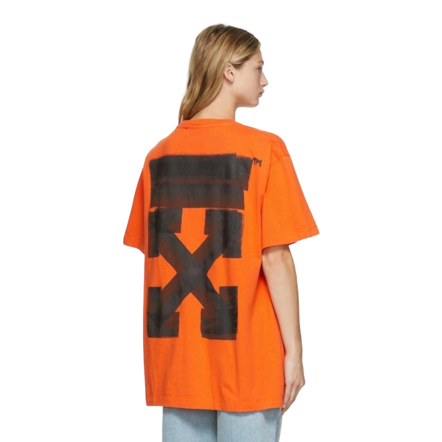 Off White FW21 Jumbo Marker Arrow Tee - Orange