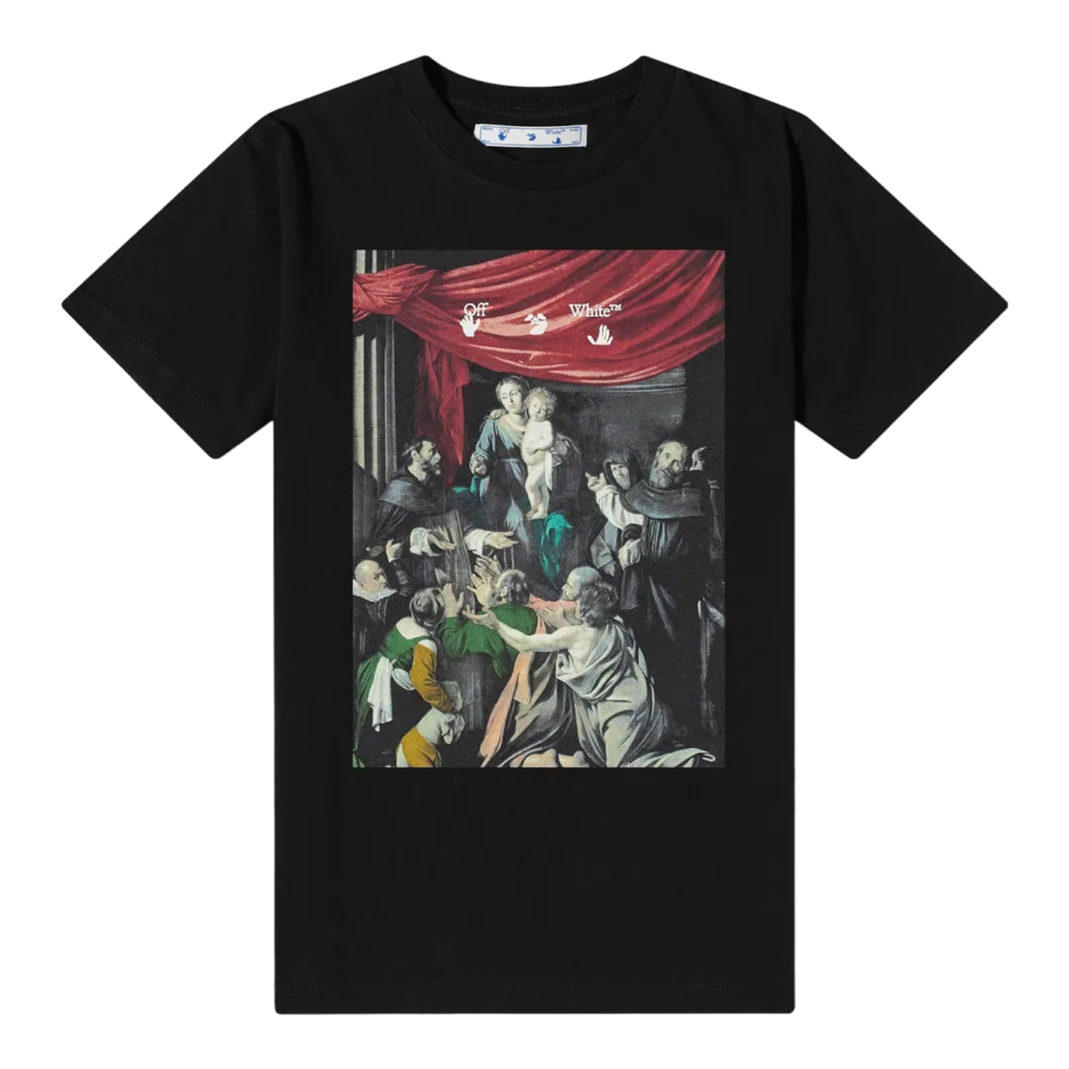 Off White Caravaggio Painting Slim Tee - Black