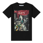 Off White Caravaggio Painting Slim Tee - Black