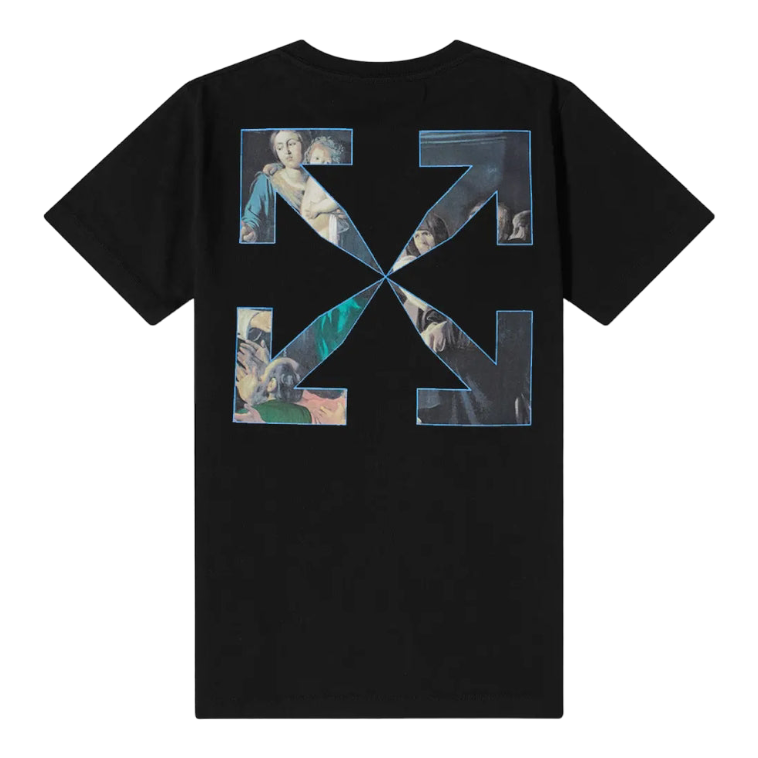 Off White Caravaggio Painting Slim Tee - Black