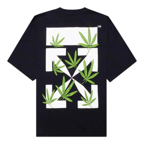 Weed Arrows Over Skate Black Tee