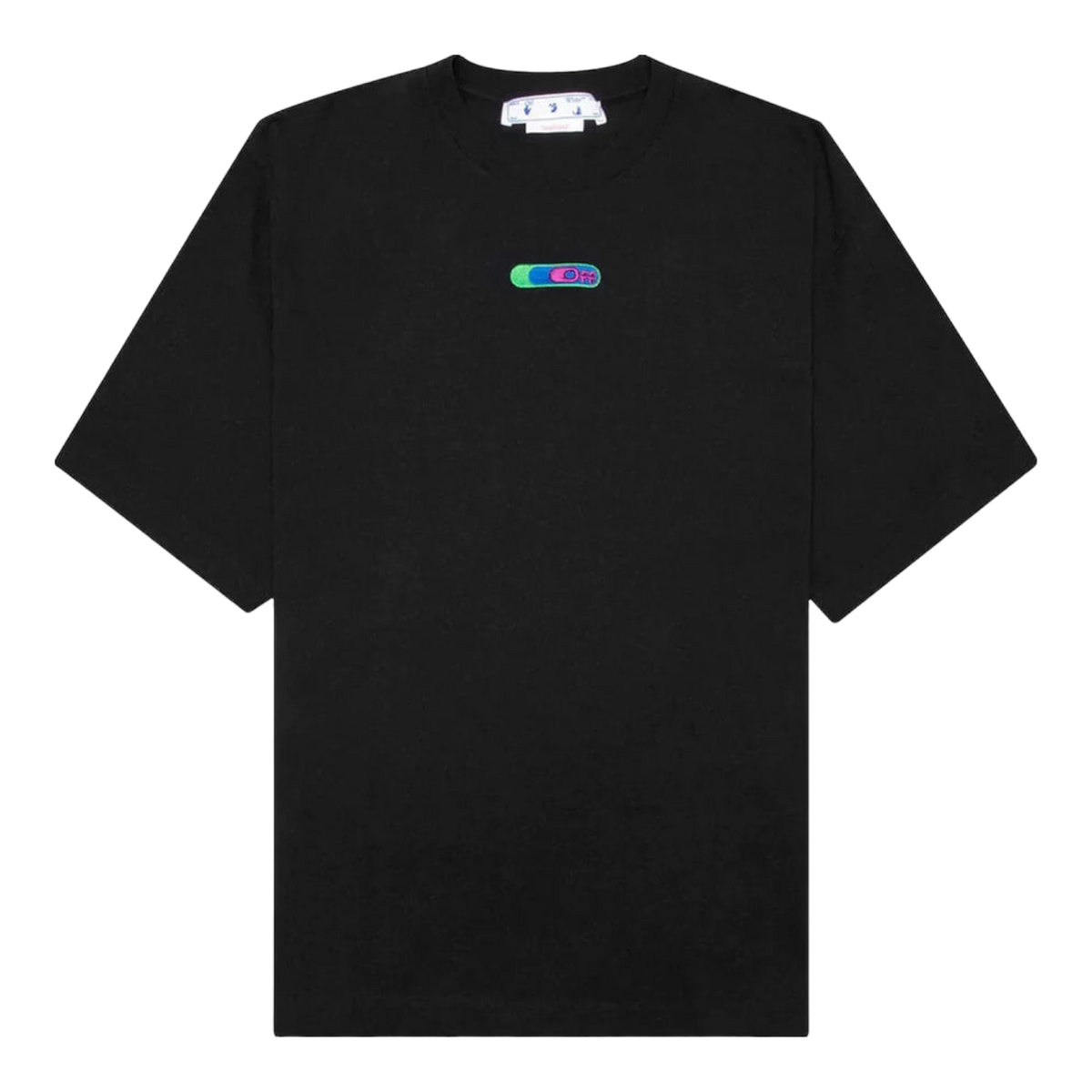 Weed Arrows Over Skate Black Tee