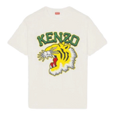 Kenzo Tiger Yellow Tee - White