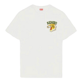 Kenzo Small Tiger Yellow Tee - White