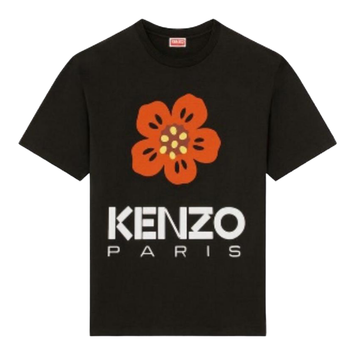 Kenzo Paris Flower Tee - Black