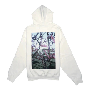 Essentials SS19 Floral Hoodie (White)