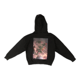 Essentials SS19 Floral Hoodie (Black)