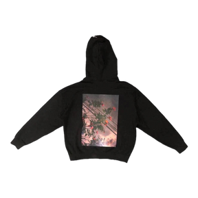 Essentials SS19 Floral Hoodie (Black)