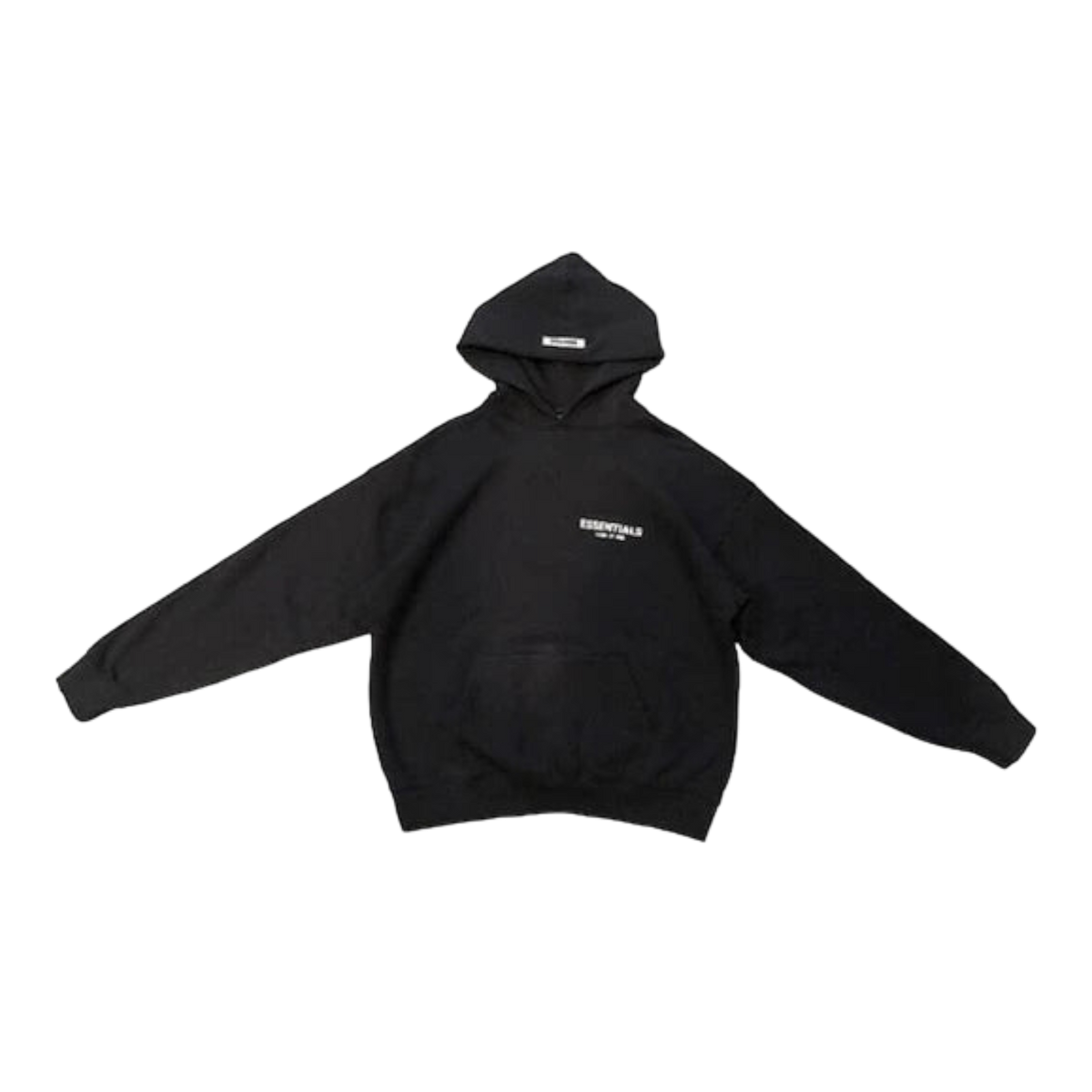 Essentials SS19 Floral Hoodie (Black)