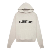 Essentials Knit Pullover Hoodie Oatmeal