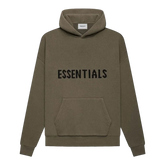 Essentials Knit Pullover Hoodie Harvest