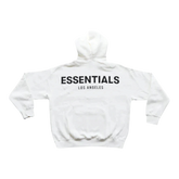 Essentials Los Angeles Reflective Hoodie White