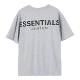 Essentials Reflective Los Angeles Tee Grey