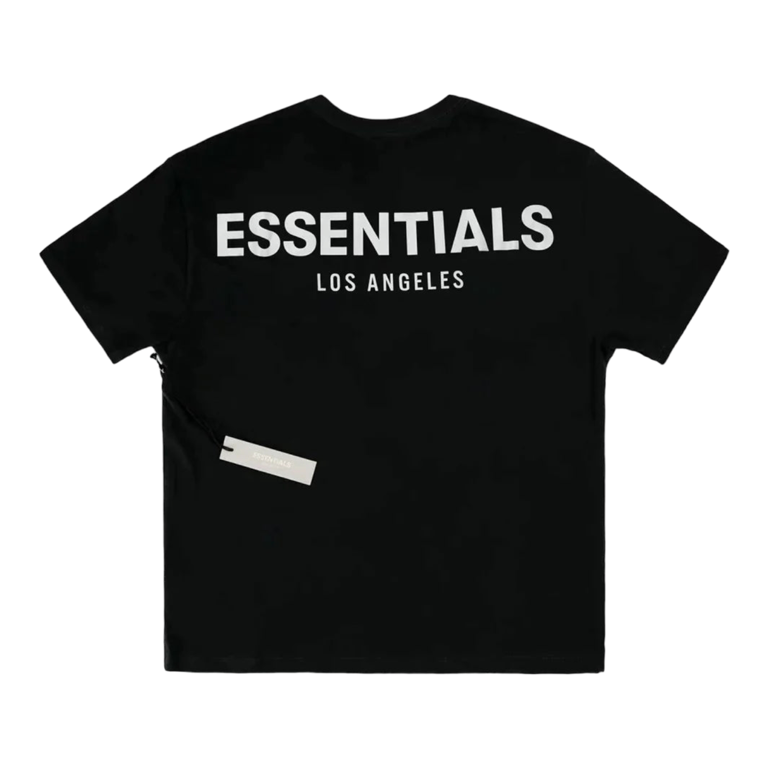 Essentials Reflective Los Angeles Tee Black