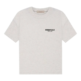 Essentials Reflective Chest Logo Tee Oatmeal