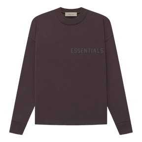 Essentials Plum Long Sleeve T-Shirt