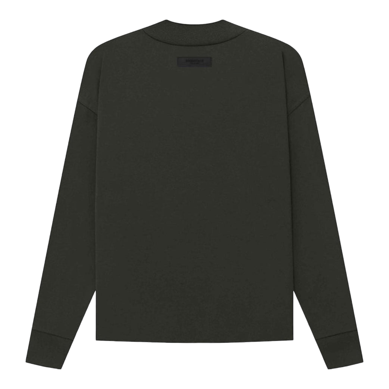 Essentials Off Black Long Sleeve T-Shirt