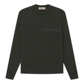 Essentials Off Black Long Sleeve T-Shirt