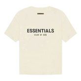 FEAR OF GOD ESSENTIAL T-SHIRT SS21 (CREAM)