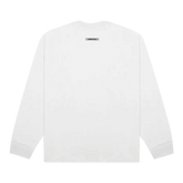 Essentials Reflective Long Sleeve Boxy T-shirt White